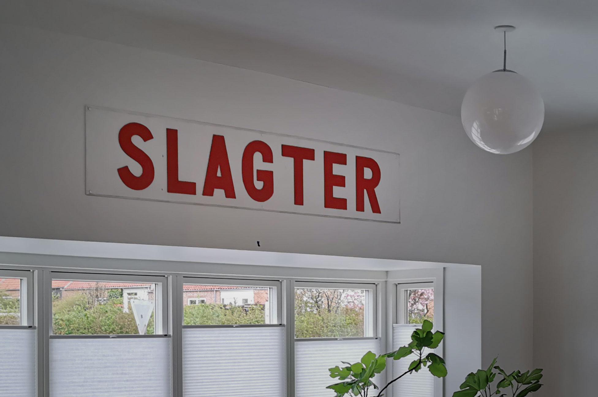 Slagterskilt Slagterskilt